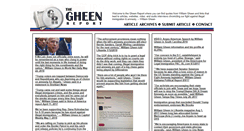Desktop Screenshot of gheenreport.com